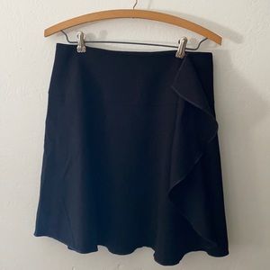 Loft black skirt NWT
